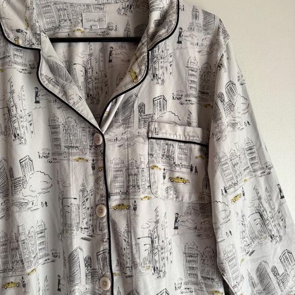 BedHead Pajamas City Print PJ Top Only Women’s Size XL - Picture 4 of 13